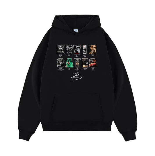 Vintage Kevin Gates All Album Hoodie – The Amilio Tour 2025 Rap Merch
