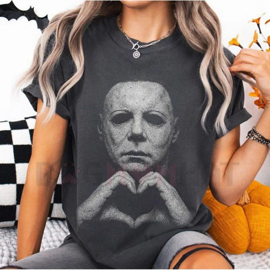 Funny Heart Graphic Tee – Anatomical Heart Horror T-Shirt