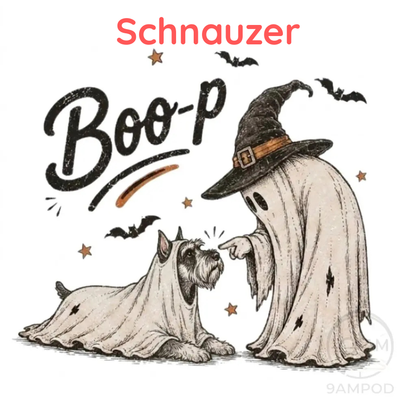 Funny Halloween Dog Mom Shirt - Boo-p Ghost Dog Comfort Colors® T-Shirt