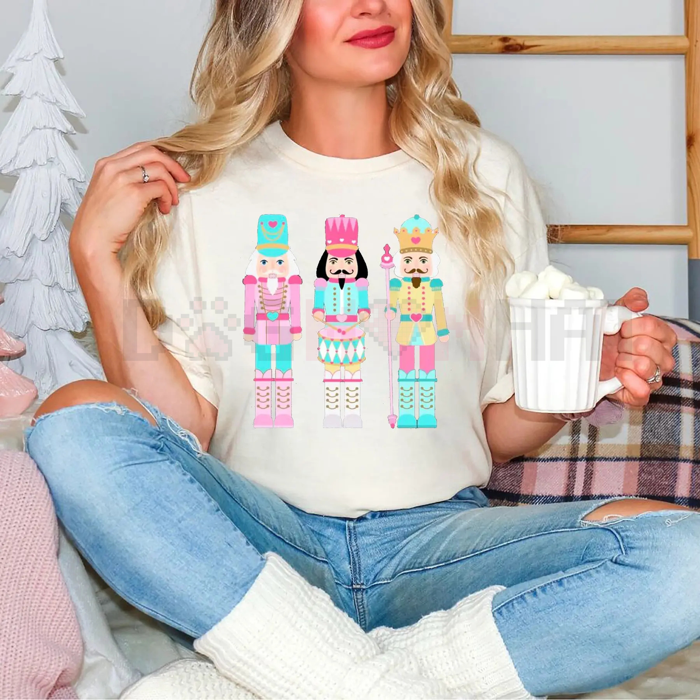Nutcracker "Land of Sweets" T-Shirt – Unisex Retro Holiday Performance Tee