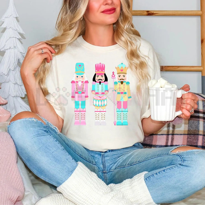 Nutcracker "Land of Sweets" T-Shirt – Unisex Retro Holiday Performance Tee