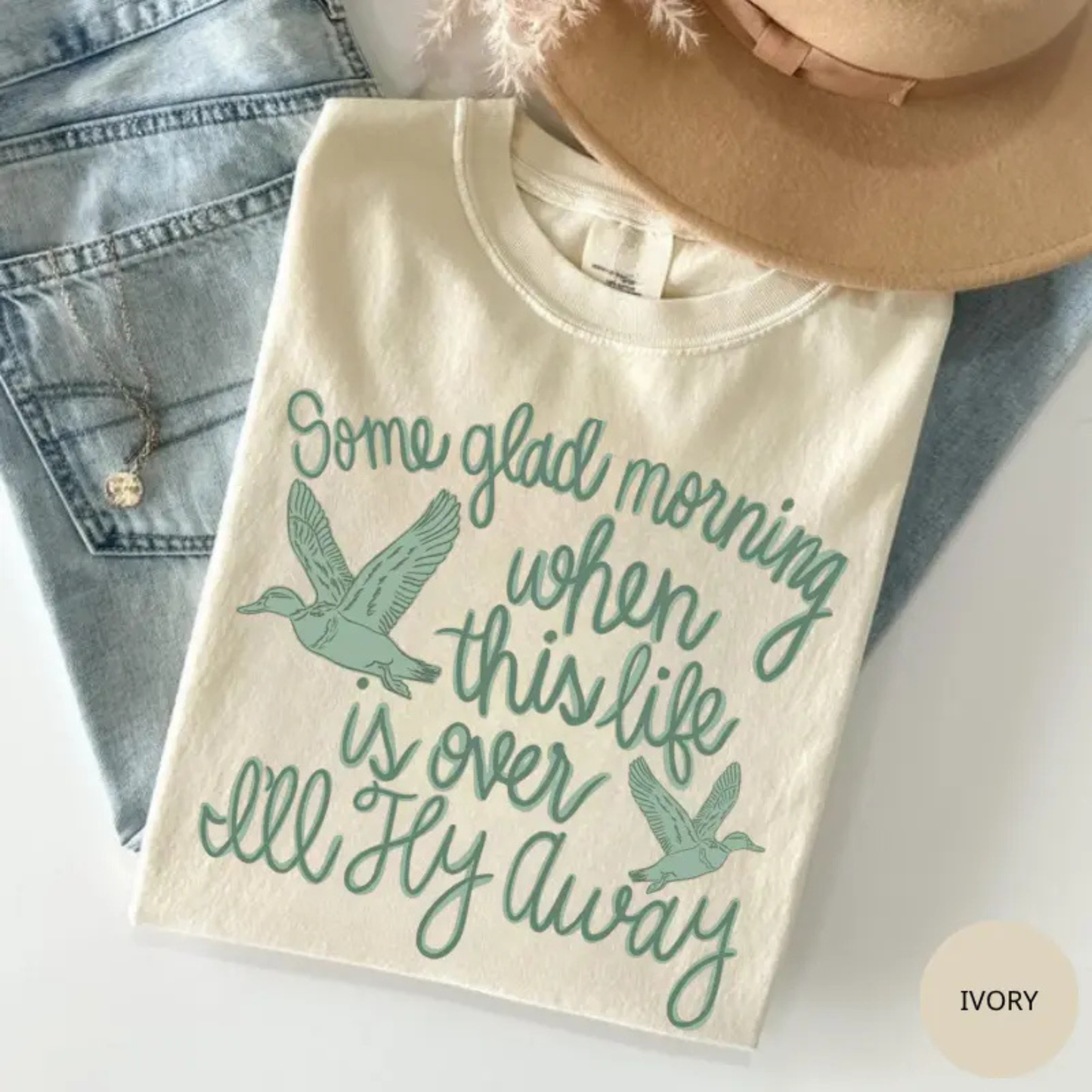 Comfort Colors® "I'll Fly Away" Christian Shirt