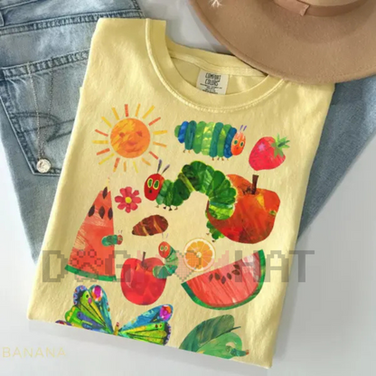 Comfort Colors Hungry Caterpillar Back To School Shirt – Teacher Life Tee