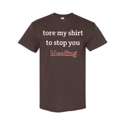 "I Tore My Shirt For You" Humorous Valentine's Day T-Shirt - Sarcastic Gift Tee