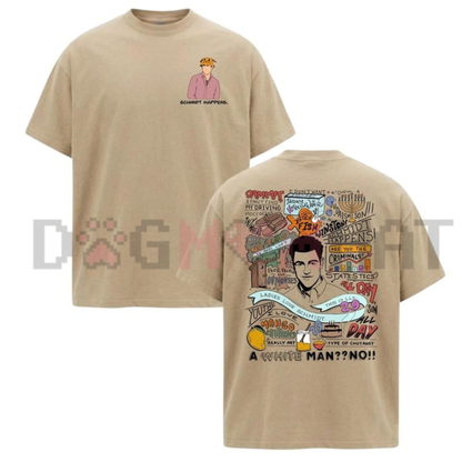 "Schmidt Happens" New Girl Comedy Graphic T-Shirt