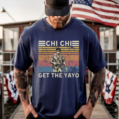 Scarface "Chi Chi Get The Yayo" T-Shirt – Al Pacino Quote Vintage Tee