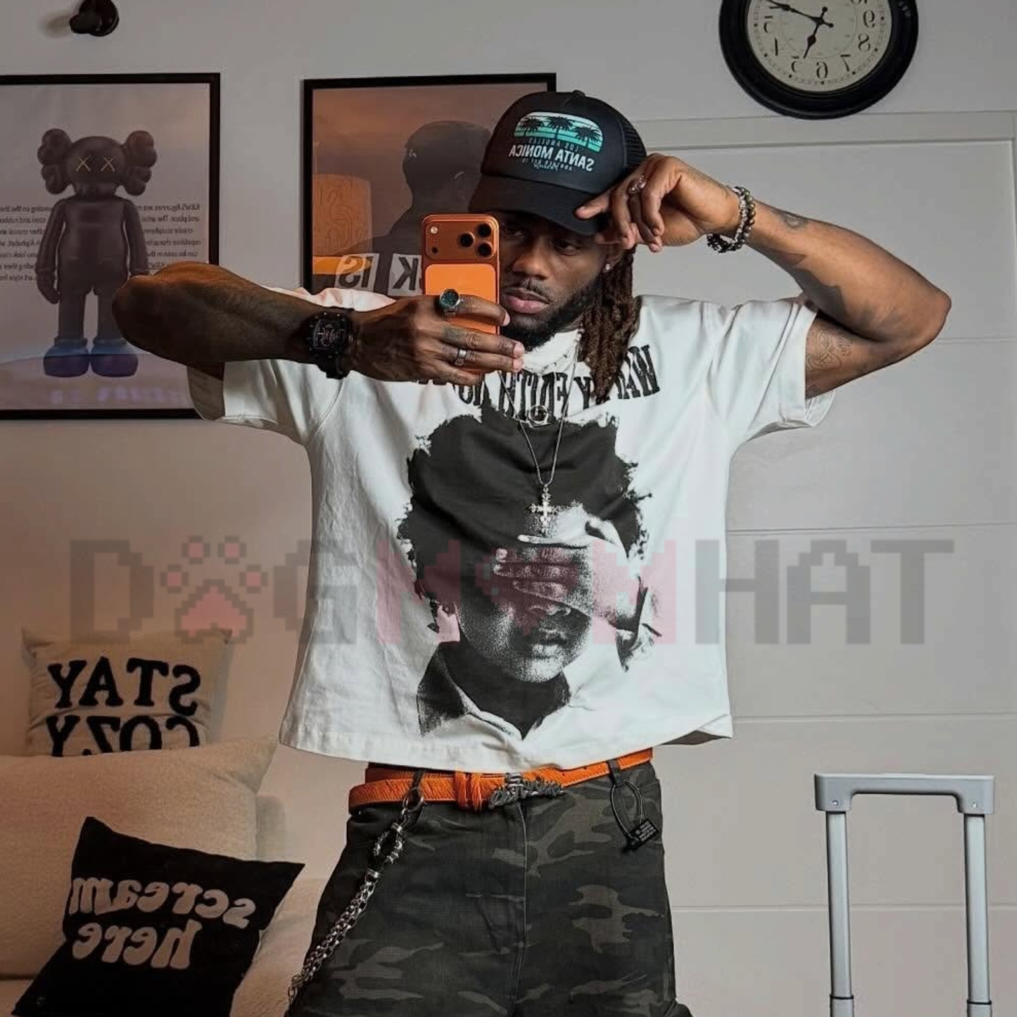 Aesthetic Scripture Verse Streetwear Tee - Casual Faith-Based Graphic Round Neck Shirt