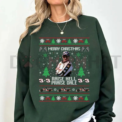 Merry Christmas Raise Hell Praise Dale Shirt & Sweatshirt