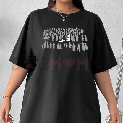 "By His Wounds" Christian Washed T-Shirt