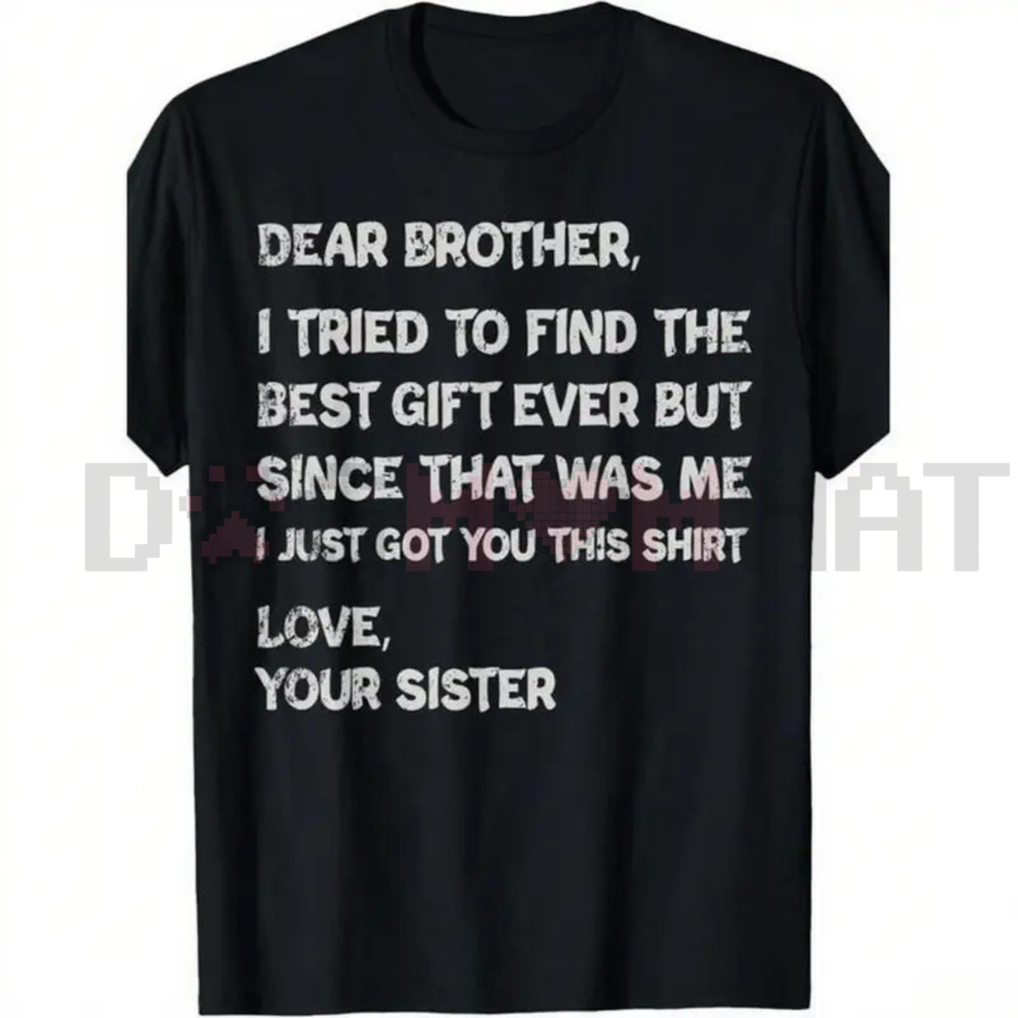 Retro Funny Father's Day Gift T-Shirt for Brother