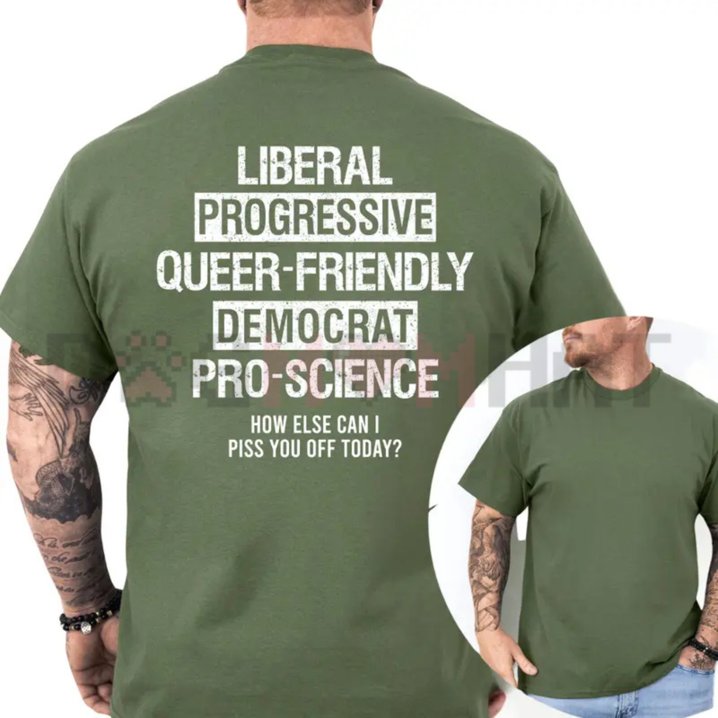 Liberal Progressive "Pro-Science" T-Shirt