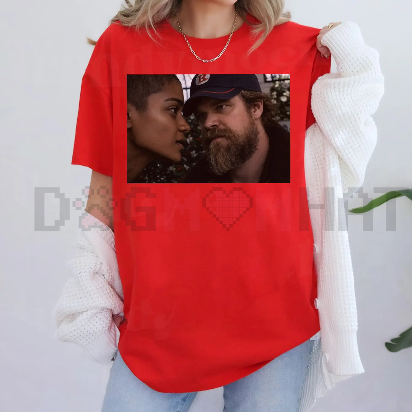 Jim Hopper Hawkins Safety T-Shirt