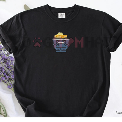 Embroidered Mini Pekka Pancake Shirt – Comfort Colors, Funny Gaming Tee