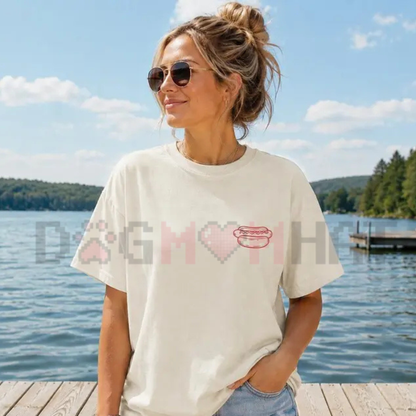 Comfort Colors® "Just Here For The Wieners" 2-Sided Tee