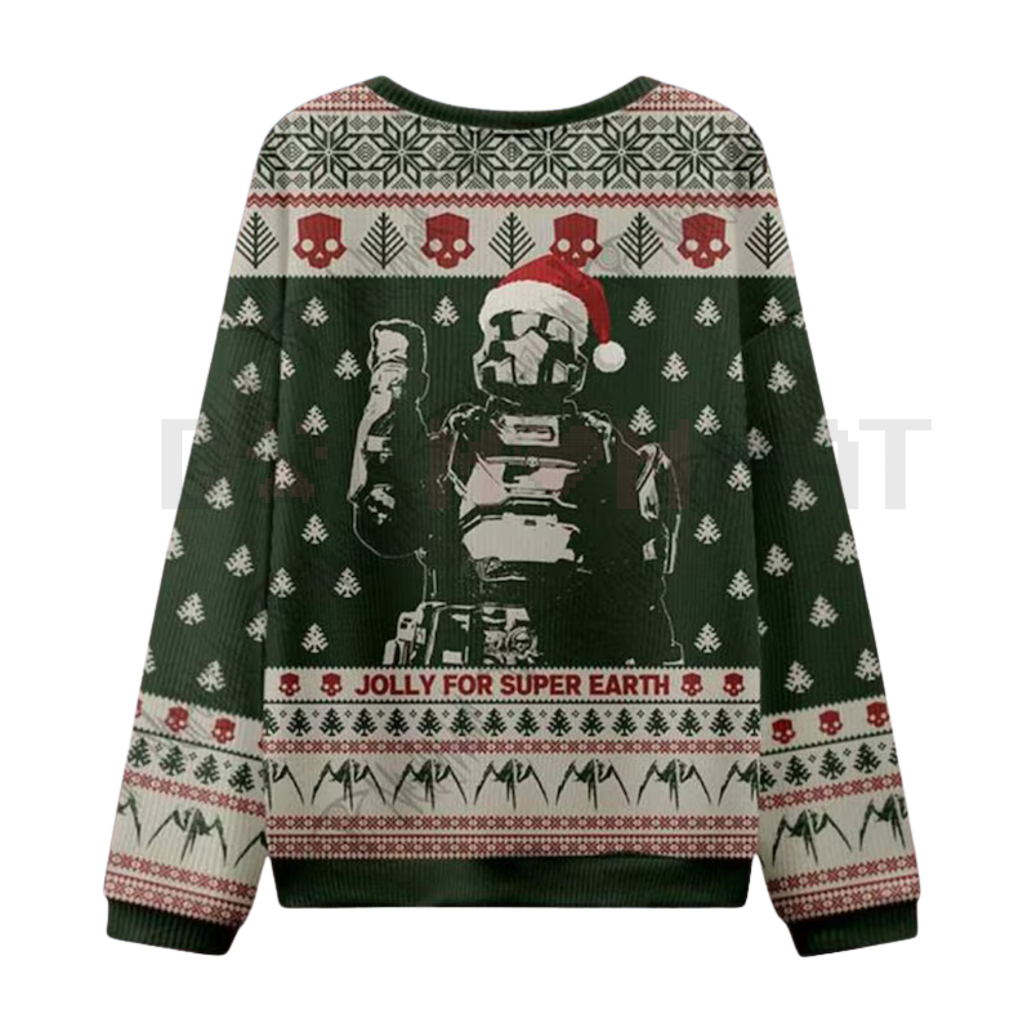 Helldivers 2 "Jolly for Super Earth" Ugly Christmas Sweatshirt