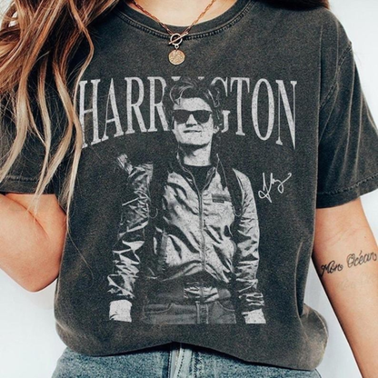 Custom Name 'Harrington' Retro Comfort Colors® T-Shirt