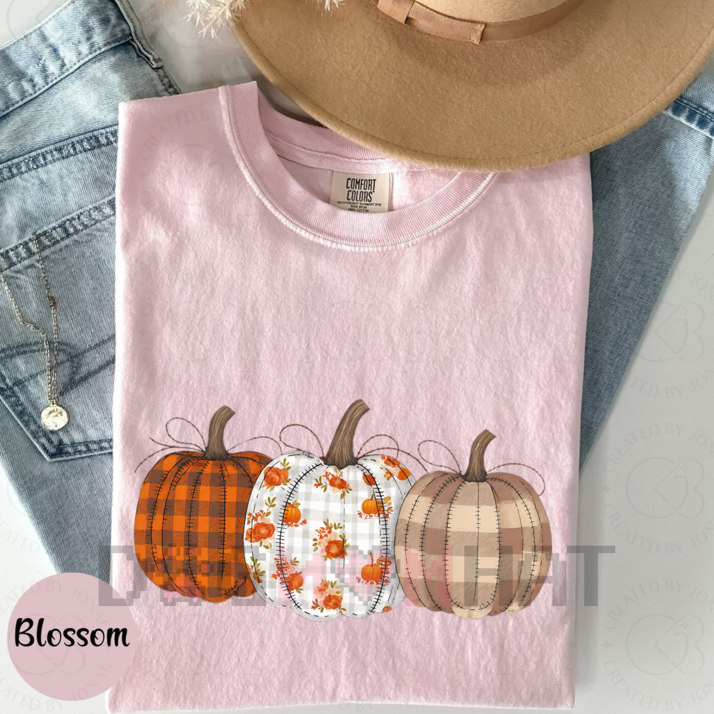 Retro Fall Pumpkin Comfort Colors T-Shirt – Vintage Autumn Tee