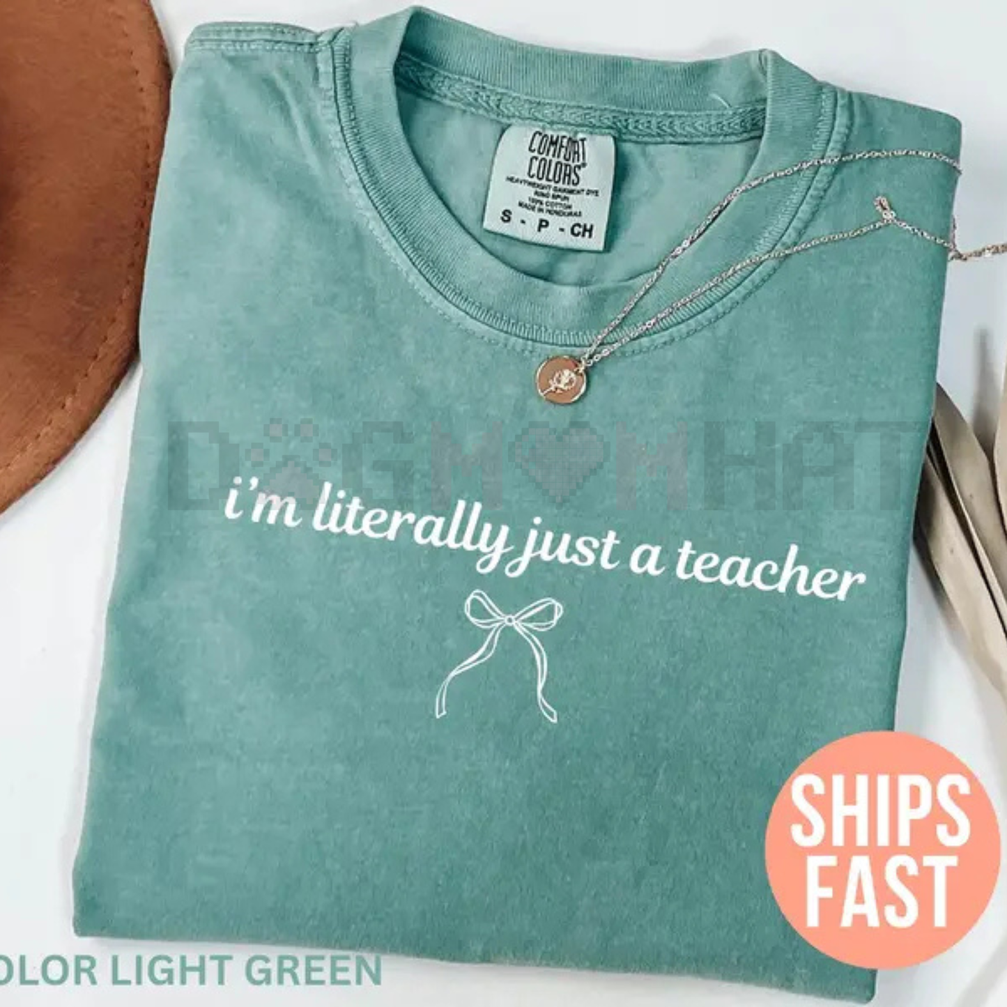 "I’m Literally Just a Teacher" Comfort Colors® Shirt