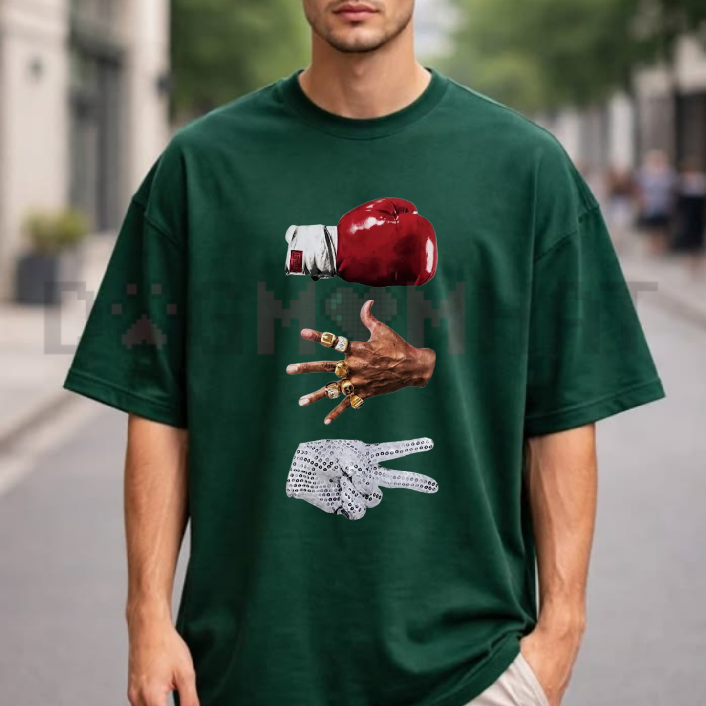 GOAT Trinity 90s Vintage Legends Graphic Tee - Iconic Pop Culture Unisex Cotton Streetwear Shirt