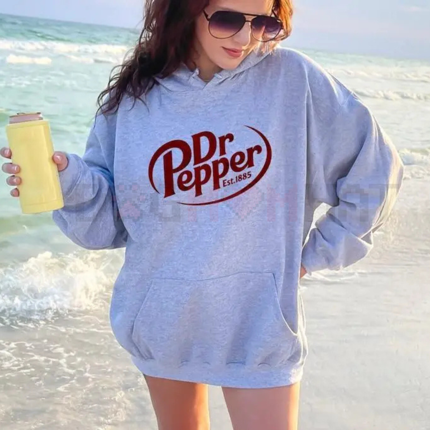 Retro Dr Pepper Soda Lover Unisex Hoodie