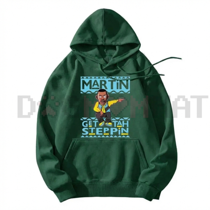 Men's "Get Tah Steppin" Retro Hoodie
