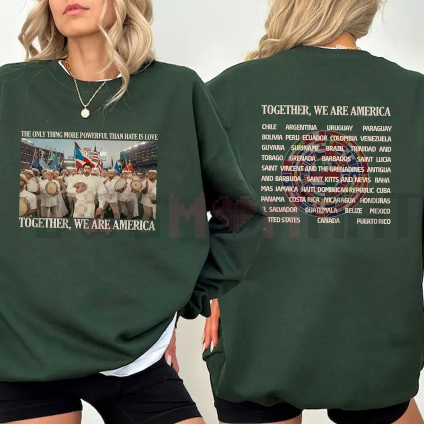 "Together We Are America" Benito Bowl Sweatshirt