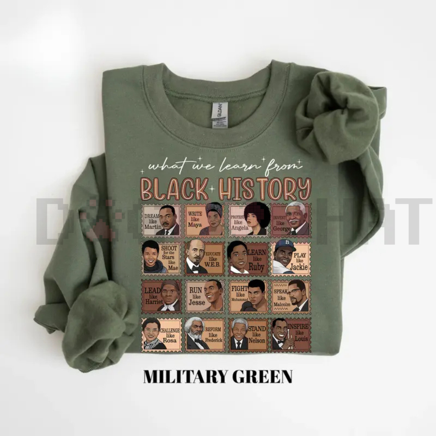 "What We Learn From Black History" Sweatshirt