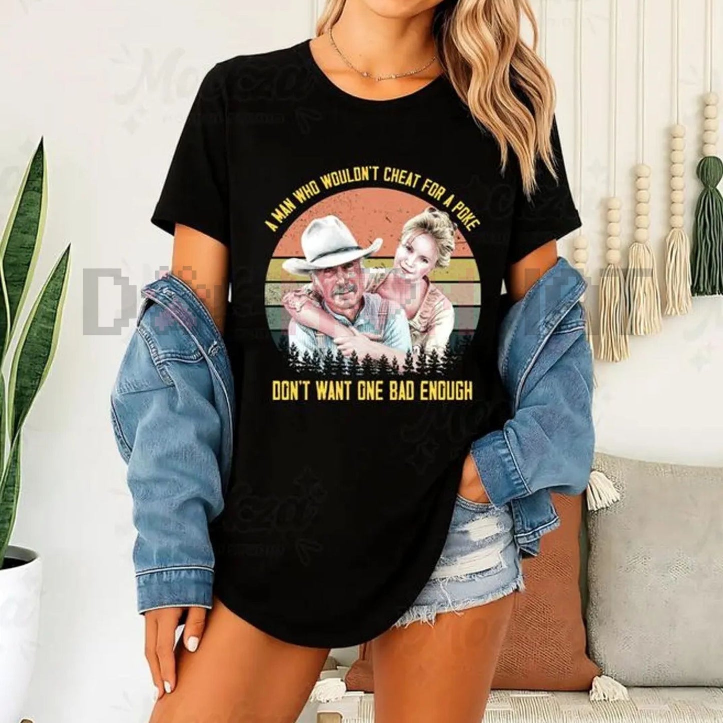 Best Cowboy Movie Quote Shirt – Vintage Western Movie 90s Iconic Old West Slogan Tee
