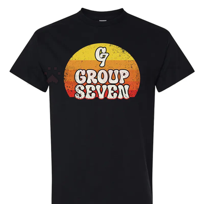 Group 7 Exclusive Unisex Black T-Shirt – Official Members Only Team Apparel