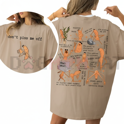 'Marcus The Worm' Double-Sided T-Shirt