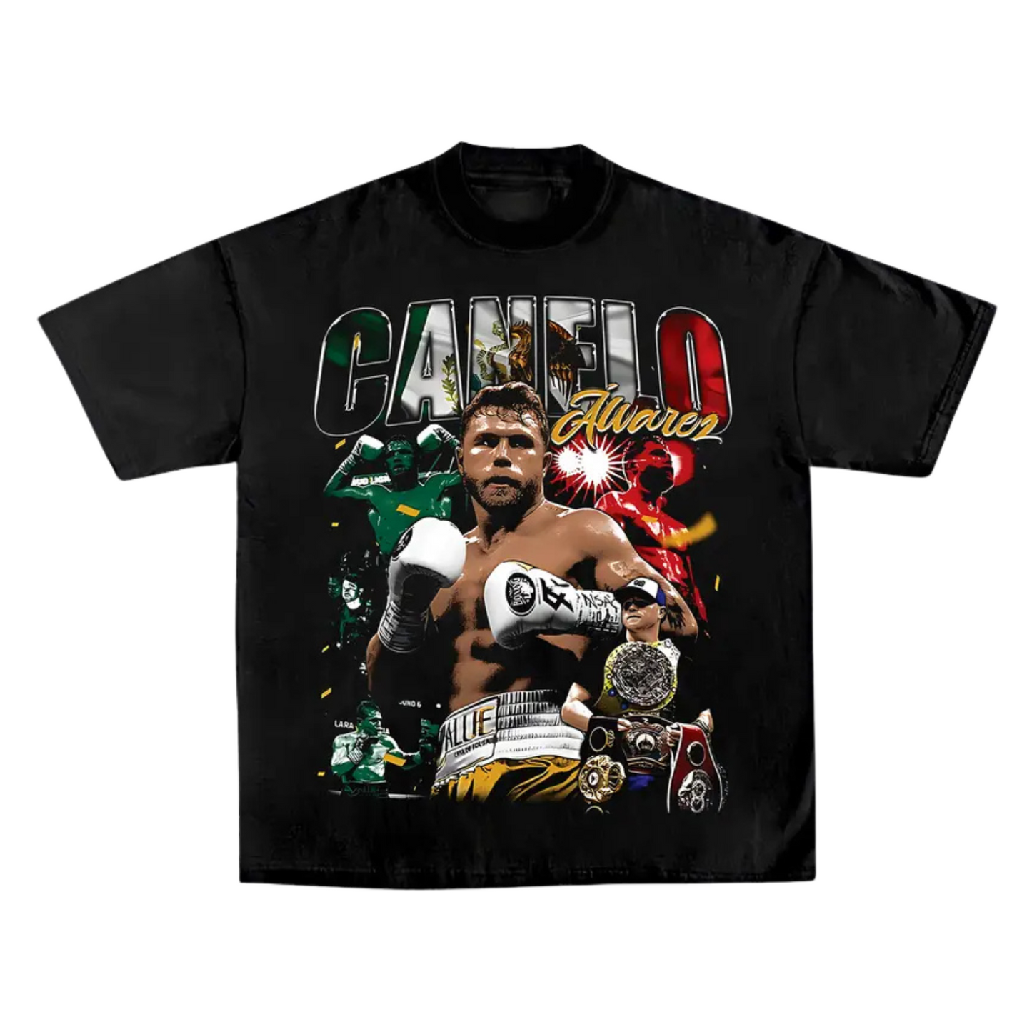 CANELO T-Shirt – Retro Fight Night Graphic Tee