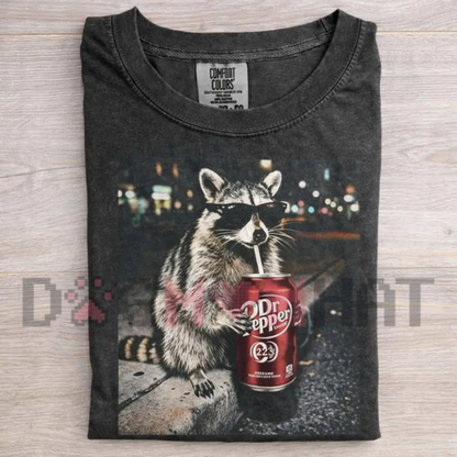 Vintage Raccoons Dr. Pepper T-Shirt