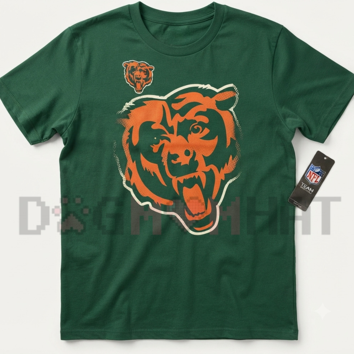 Chicago Football Youth Big Mascot Graphic T-Shirt