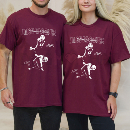 Detroit's Dynamic Duo T-Shirt – Gibbs & St. Brown Vintage 90s Throwback Tee