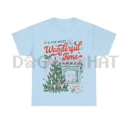 "It's The Most Wonderful Time" Christmas Shirt – Merry Christmas Jingle Song Funny Holiday Tee, Vintage Vibes