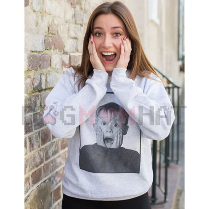 'Home Alone' Sweatshirt: Classic Movie Fan Pullover, Merry Christmas Ya Filthy Animal Crewneck, Holiday Gift