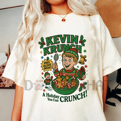 Christmas Cereal Shirt – Retro Christmas Movies, Cereal Charm Tee