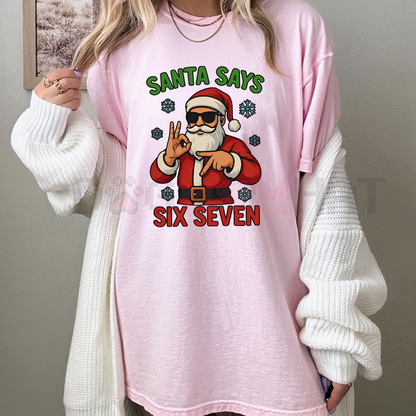 Viral 'Six Seven' Height Joke Meme T-Shirt