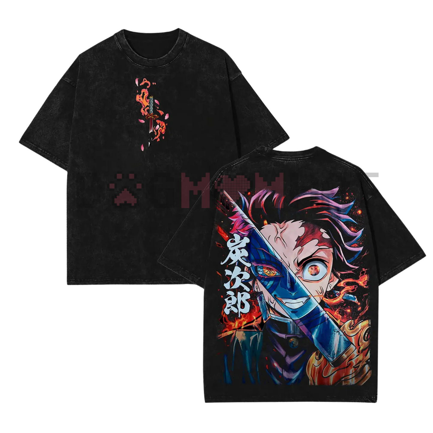 Retro Limited Kamado Tanjiro Demon Slayer T-Shirt