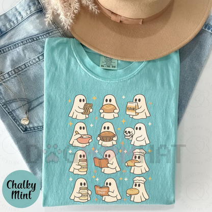 Sourdough Bread Halloween Shirt – Ghosts Funny Baker Homemaker Tee