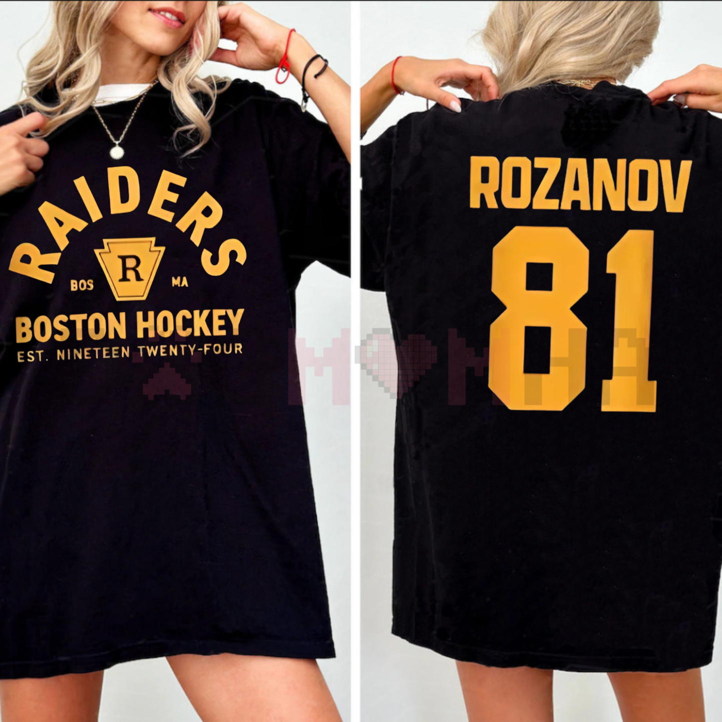 Retro Hudson Williams & Connor Storrie 2-Sided T-Shirt