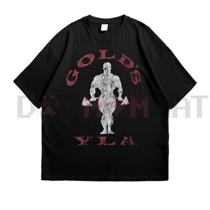 Vintage Gold’s Gym Distressed T-Shirt