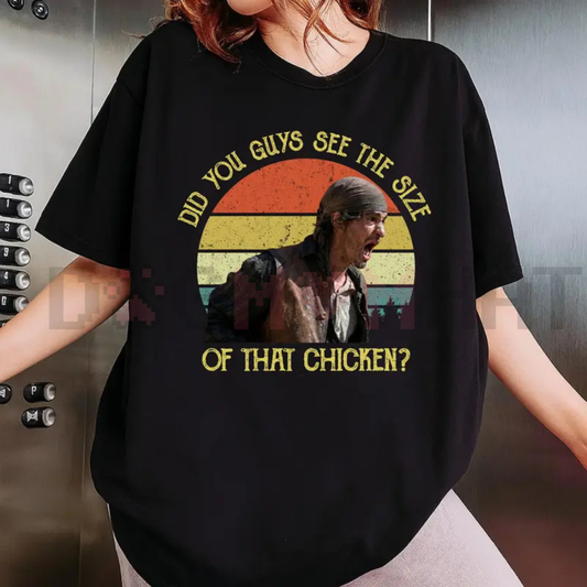 "The Size of That Chicken" T-Shirt – Vintage Young Guns Tee