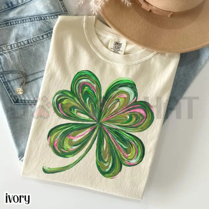 Retro "Feeling Lucky" St. Patrick's Day T-Shirt