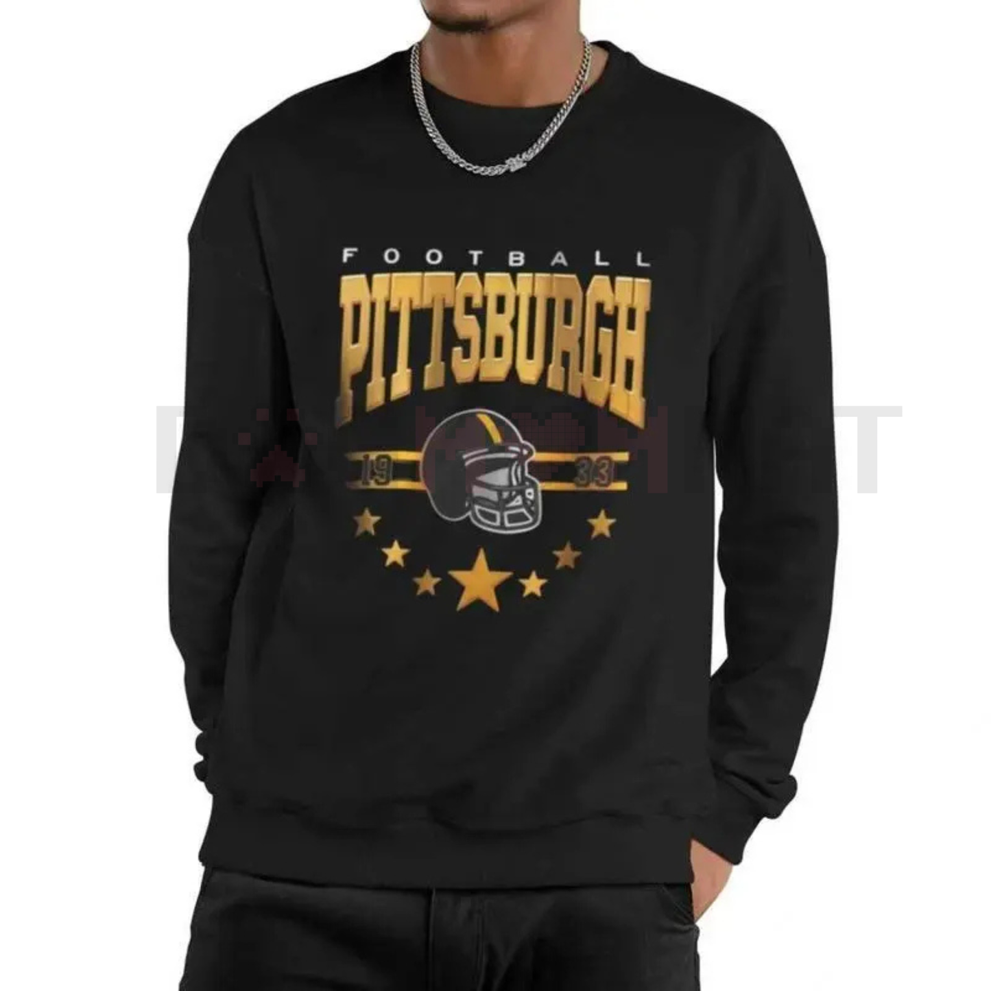 90s All Team Football Sweatshirt – Vintage 1960 Football Sweatshirt, Cowboy Sweatshirt