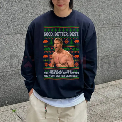 Inspirational Coach Shirt – "Good Better Best" Full Quote Motivational Locker Room Tee