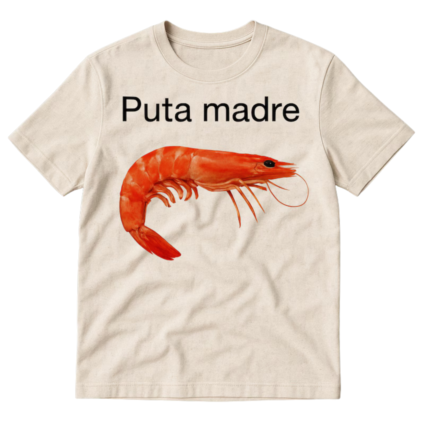 Unhinged Shrimp Meme Graphic Tee