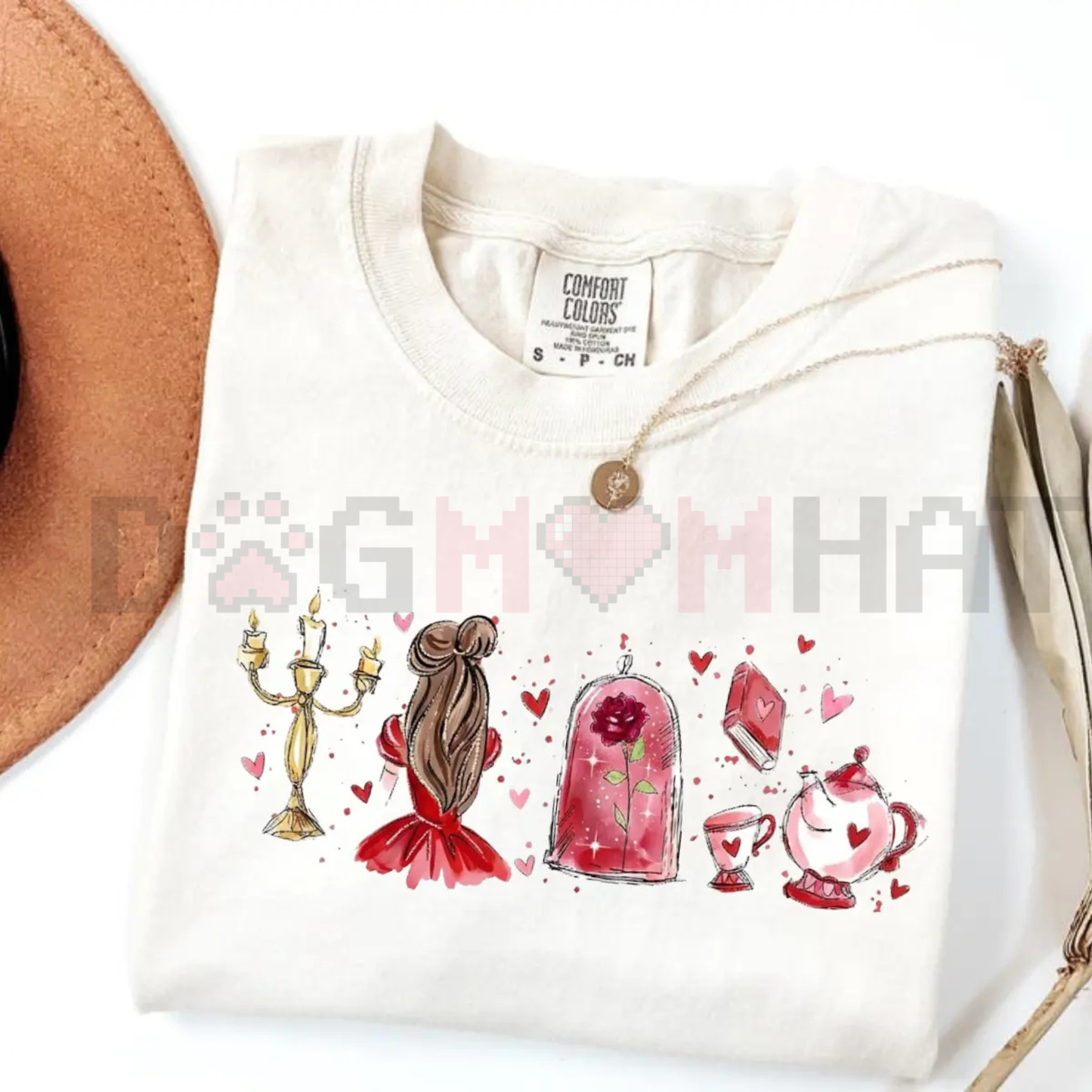Enchanted Romance Tee – "Tale as Old as Time" Fairy Tale Shirt