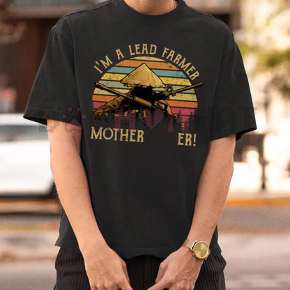 "I'm A Lead Farmer" Vintage Shirt – Iconic Army Movie Shirt, Comedy Movie Tee, Classic Meme Shirt