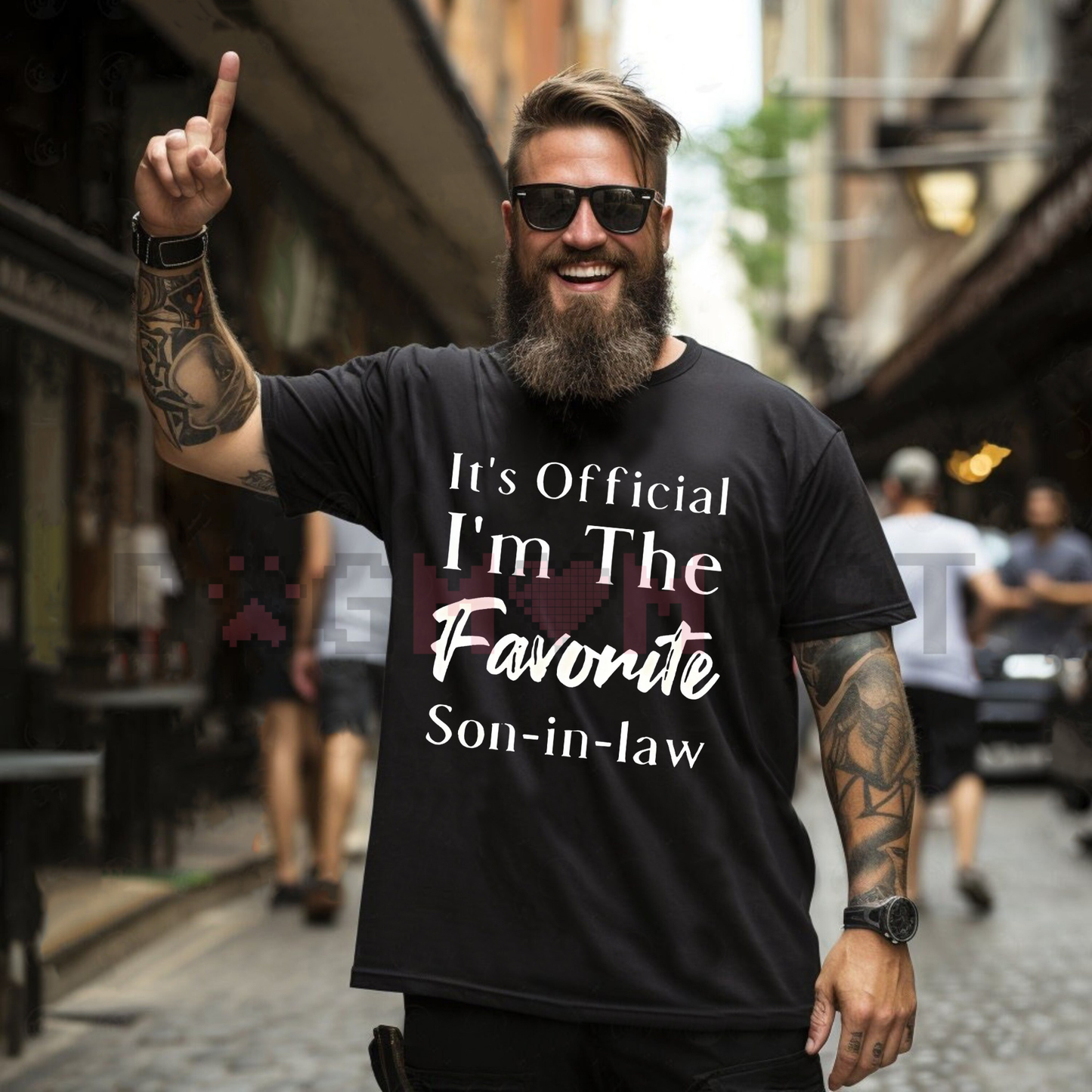 "Favorite Son-in-Law" T-Shirt – Funny Slogan Tee